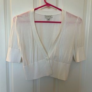 🌺Banana Republic White (S) Shrug Sweater🌺